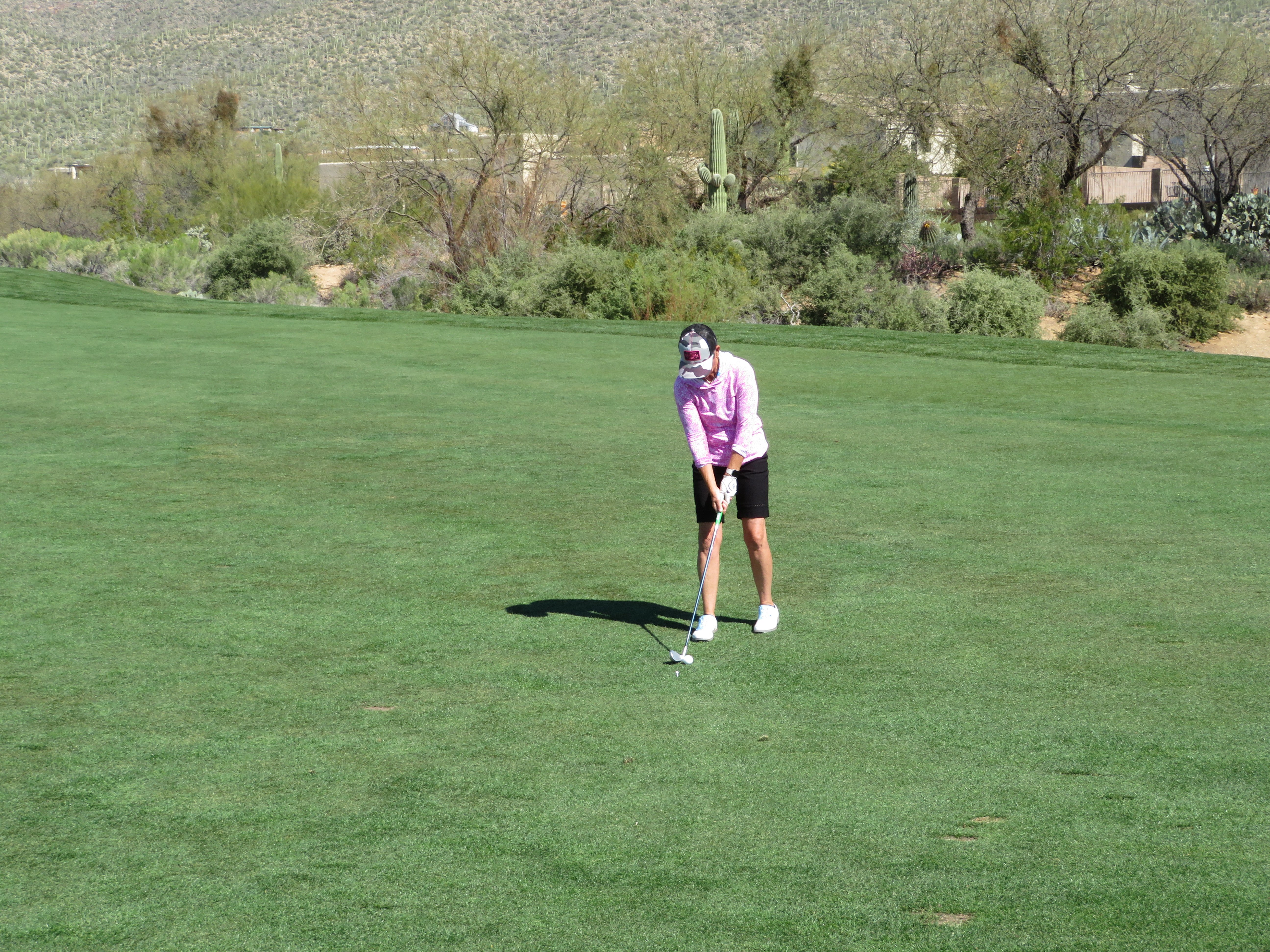 nothing like middle of fairway