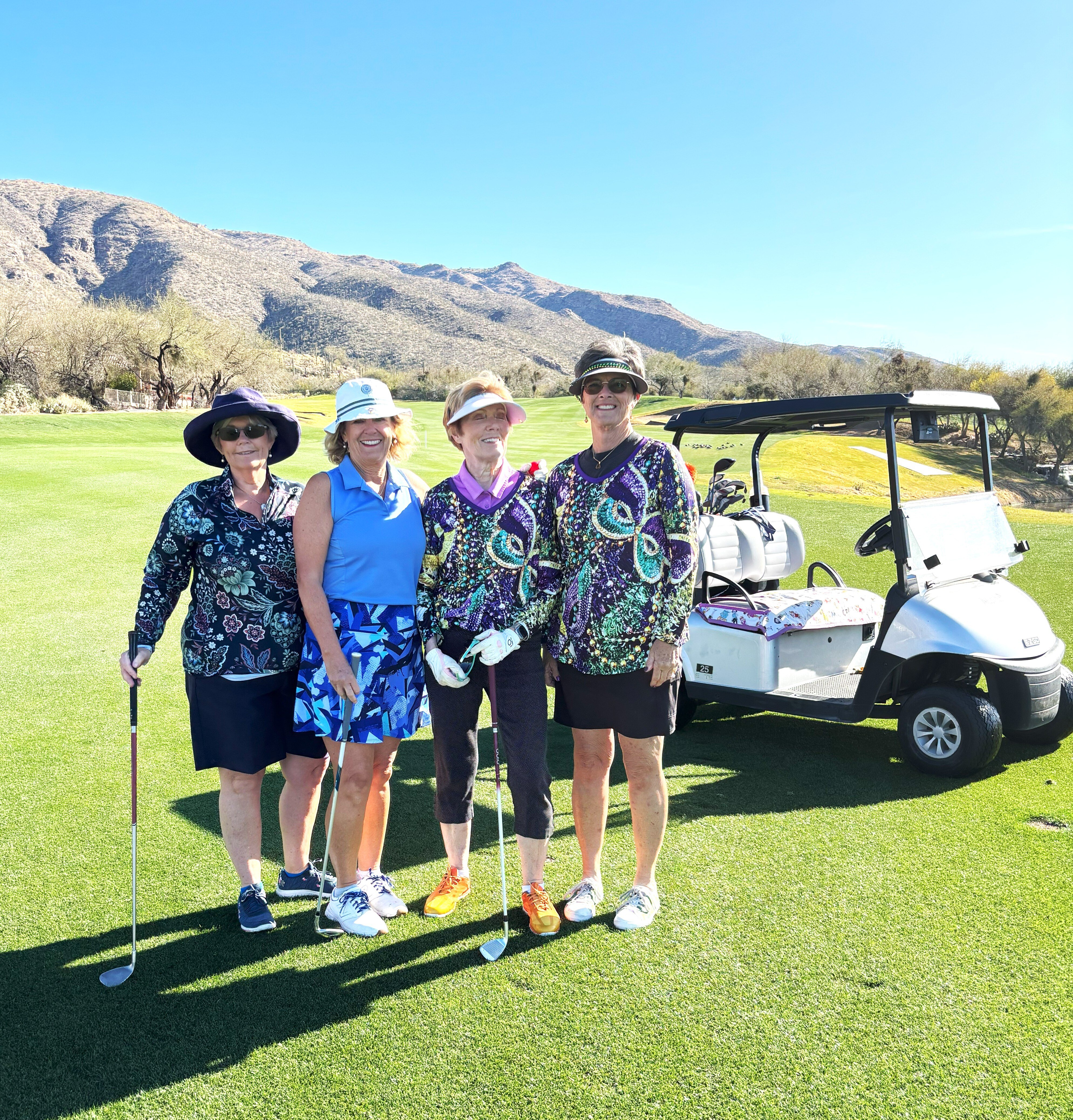 Janet Baker, Karen Bell and guests